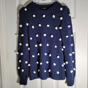 Forever 21 Pom-pom Sweater Small
